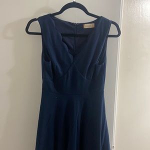 Altar’d State Semi Formal Navy Blue Dress